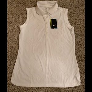 Nike DRI FIT Tennis Womens Ladies Sleeveless Golf